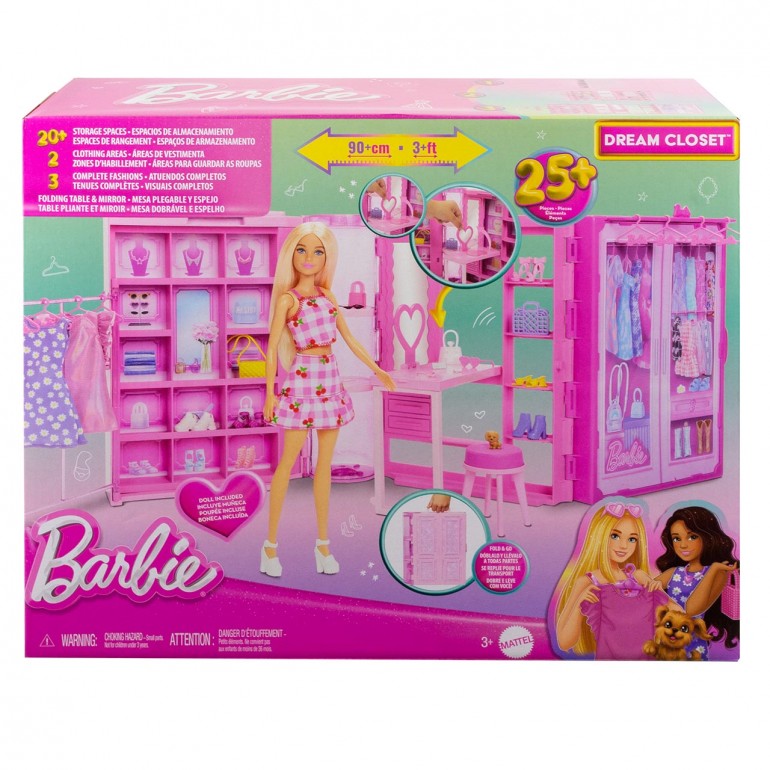 BARBIE DREAM CLOSET DOLL